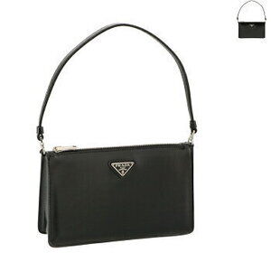 Prada Triangle Logo Tote Bag Shoulder One Handle